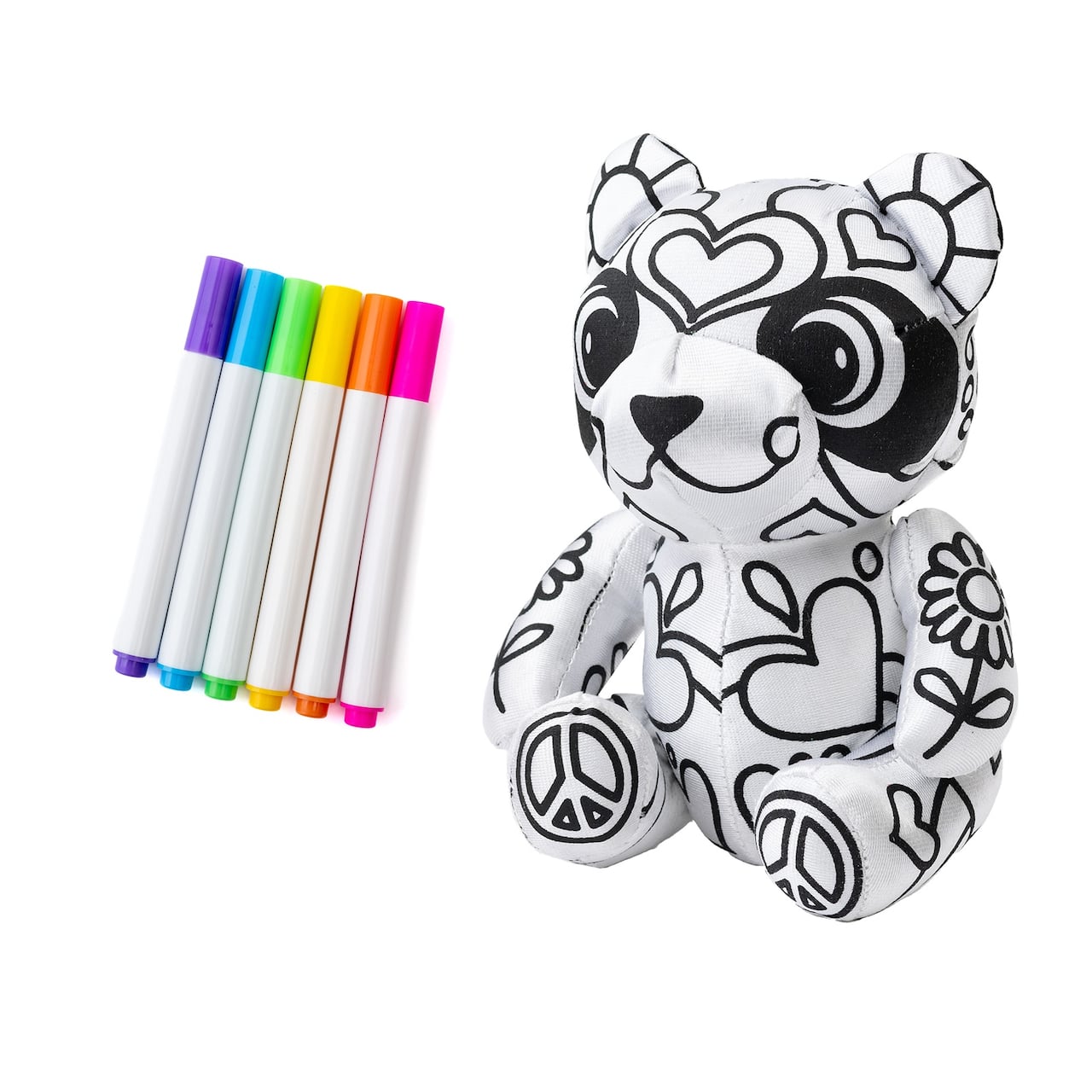 Colorbok® Make It Colorful! Color Your Own Plush Panda Kit